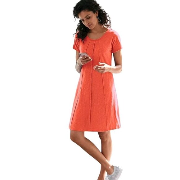 Soft Surroundings Marchesa Dress A Line Sustainable Exposed Seam Dress Size 1X - Picture 6 of 11